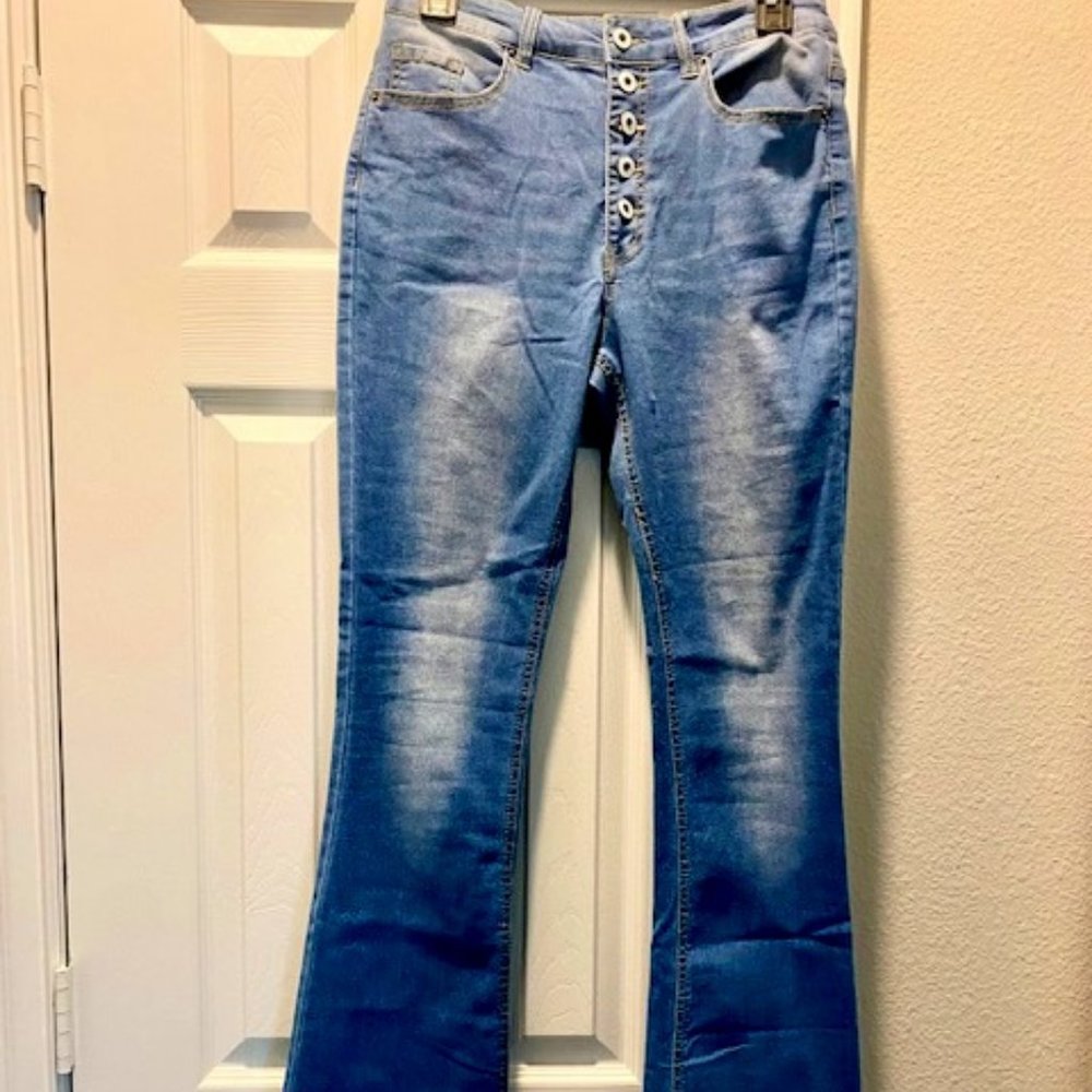 Womens Flare Jeans Size M